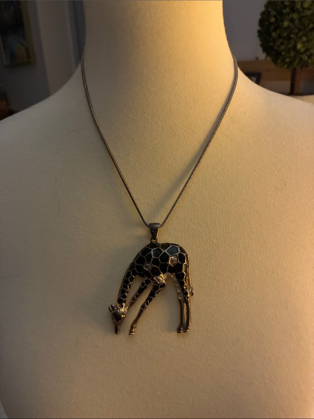 Giraffe jewelry gift set